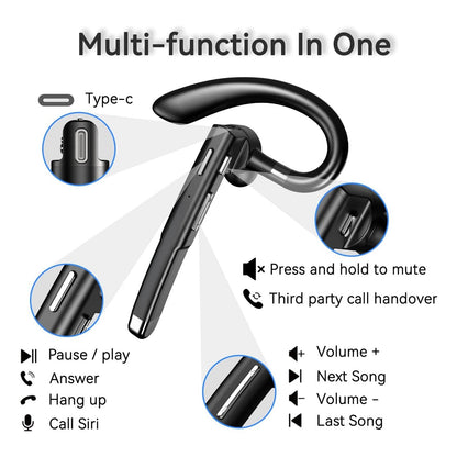 EzyTalux Hands Free Headset