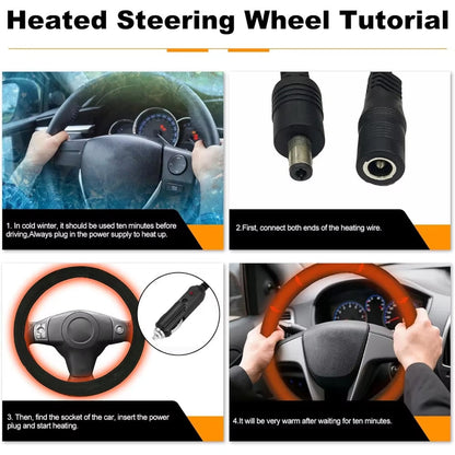 GripyHeat Heated Steering Wheel Cover
