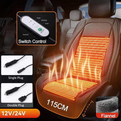 SeatCozie Verwarmde Autostoelhoes