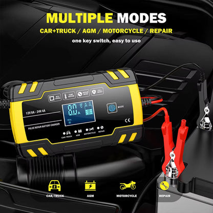 VoltaxLod Car Battery Trickle Charger